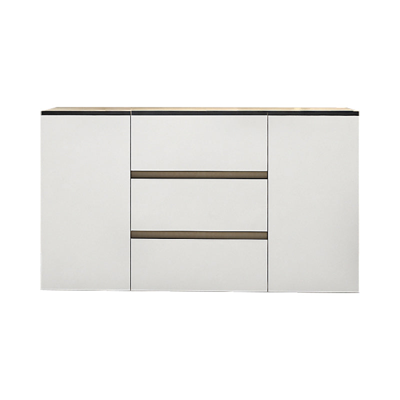 Sideboard in legno ingegnerizzato a 3 cassetto glam per soggiorno per soggiorno