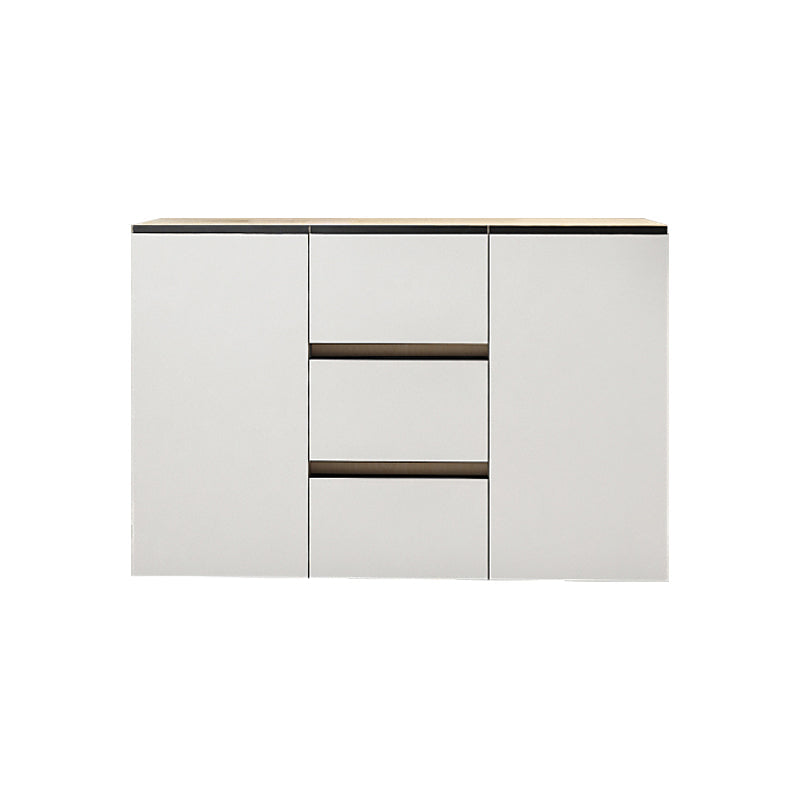 Sideboard in legno ingegnerizzato a 3 cassetto glam per soggiorno per soggiorno