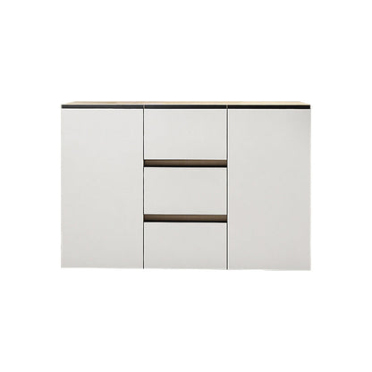 Sideboard in legno ingegnerizzato a 3 cassetto glam per soggiorno per soggiorno