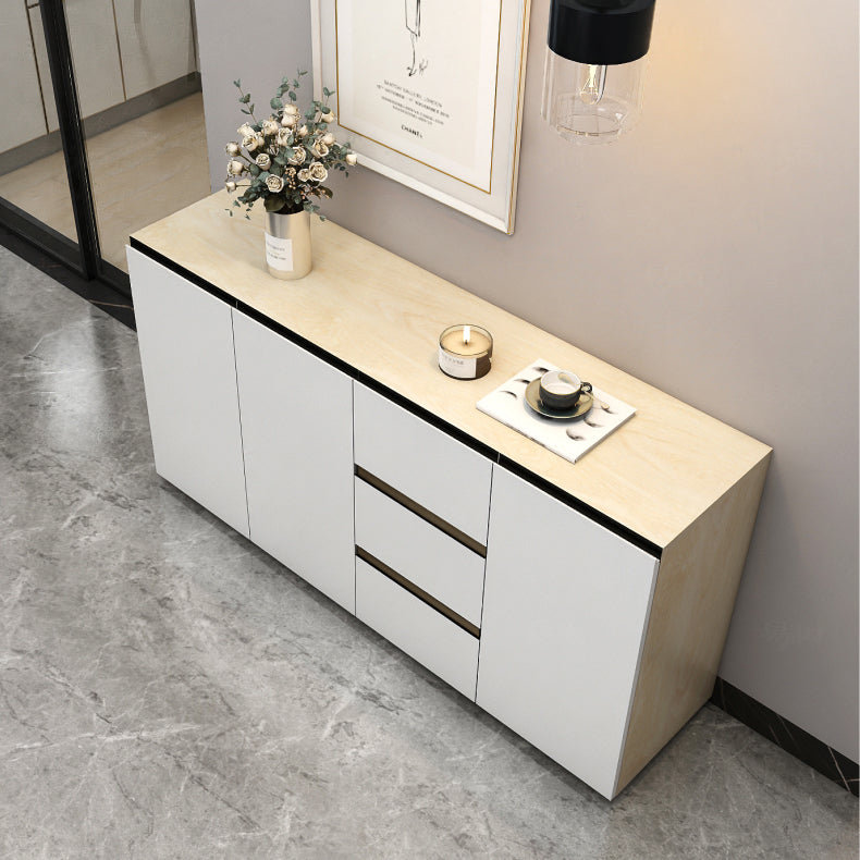 Sideboard in legno ingegnerizzato a 3 cassetto glam per soggiorno per soggiorno