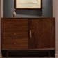 15.75"W Sideboard Contemporary Style Solid Wood Dining Server for Kitchen and Living Room
