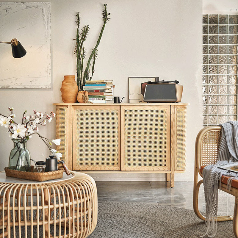 35.43 "H Sideboard zeitgenössischer Stil Masster Holz Speiseselut für Küche und Wohnzimmer