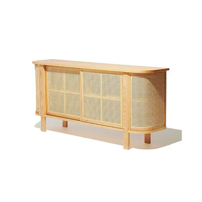 35.43 "H Sideboard zeitgenössischer Stil Masster Holz Speiseselut für Küche und Wohnzimmer