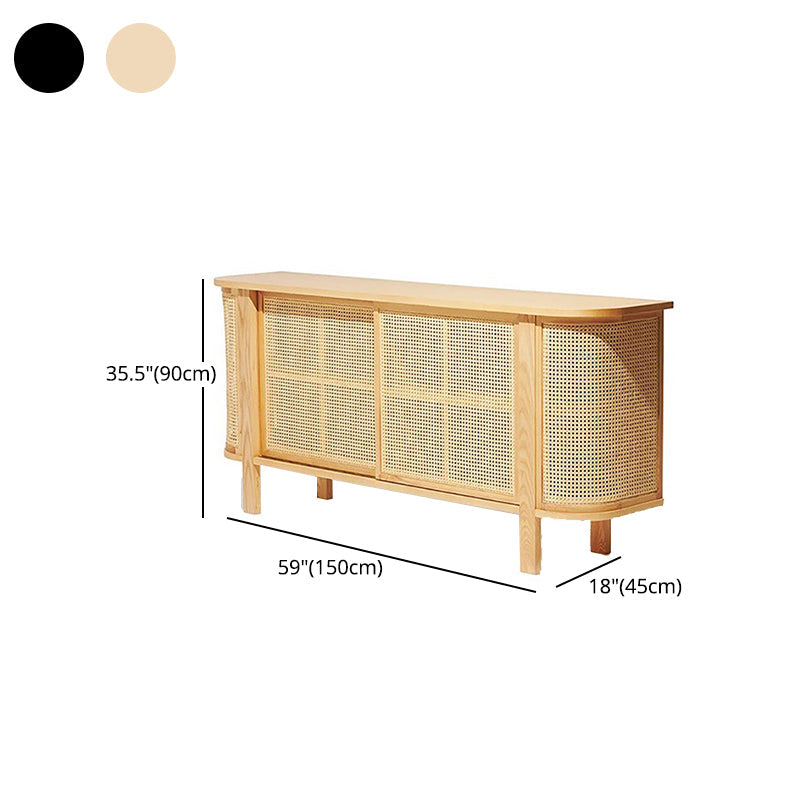 35.43 "H Sideboard zeitgenössischer Stil Masster Holz Speiseselut für Küche und Wohnzimmer