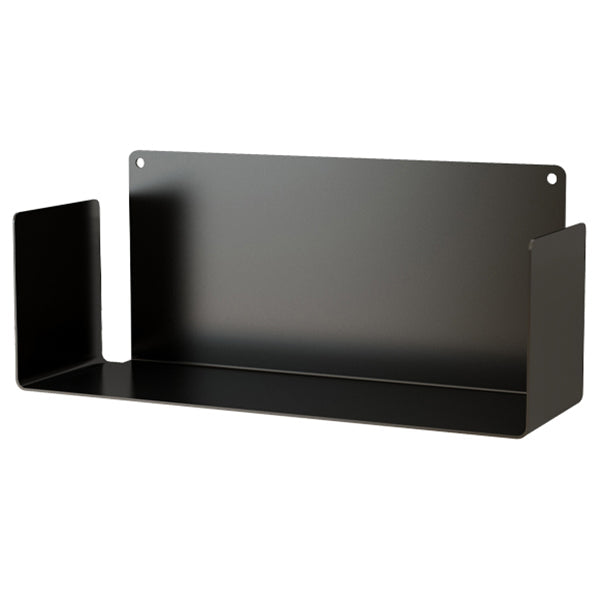 Closed Back Bookcase Metal Horizontal Bookshelf for Study Room