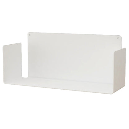 Closed Back Bookcase Metal Horizontal Bookshelf for Study Room