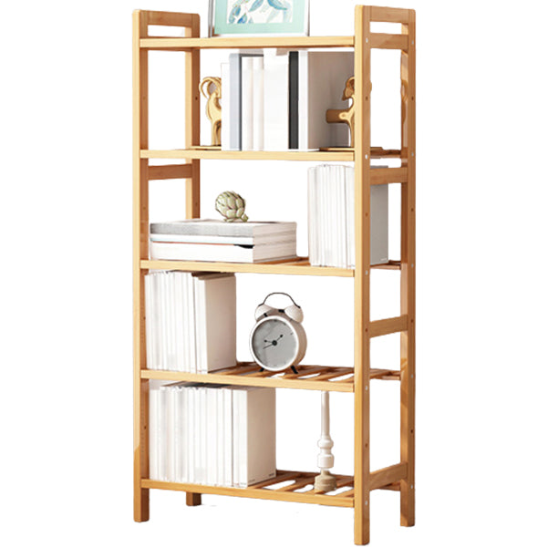 Etagere Bücherregal Bamboo Open Back Regal Bücherregal für den Studienraum