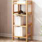 Etagere Bücherregal Bamboo Open Back Regal Bücherregal für den Studienraum