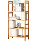 Etagere Bücherregal Bamboo Open Back Regal Bücherregal für den Studienraum