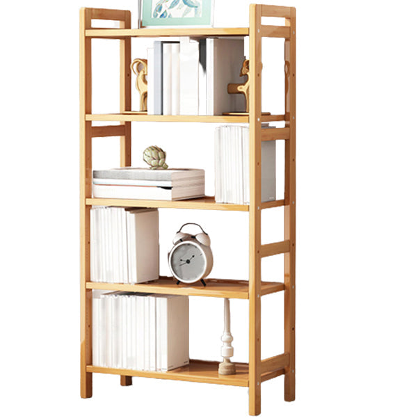 Etagere Bücherregal Bamboo Open Back Regal Bücherregal für den Studienraum