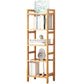 Etagere Bücherregal Bamboo Open Back Regal Bücherregal für den Studienraum
