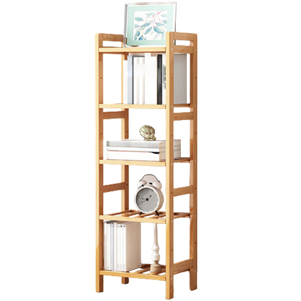 Etagere Bücherregal Bamboo Open Back Regal Bücherregal für den Studienraum