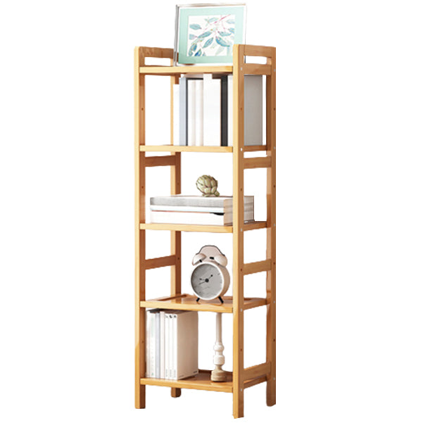 Etagere Bücherregal Bamboo Open Back Regal Bücherregal für den Studienraum
