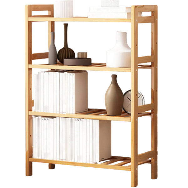 Etagere Bücherregal Bamboo Open Back Regal Bücherregal für den Studienraum