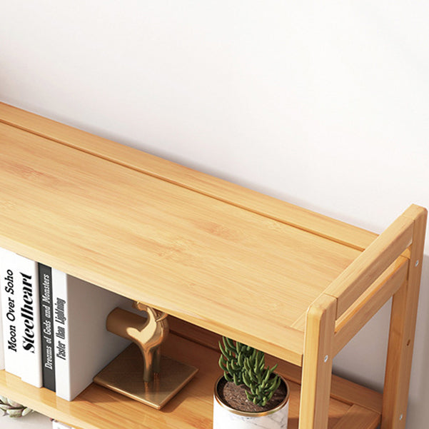 Etagere Bücherregal Bamboo Open Back Regal Bücherregal für den Studienraum