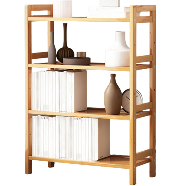 Etagere Bücherregal Bamboo Open Back Regal Bücherregal für den Studienraum