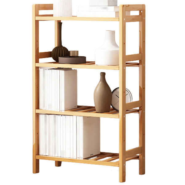 Etagere Bücherregal Bamboo Open Back Regal Bücherregal für den Studienraum