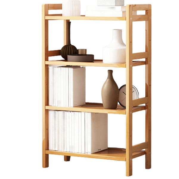 Etagere Bücherregal Bamboo Open Back Regal Bücherregal für den Studienraum