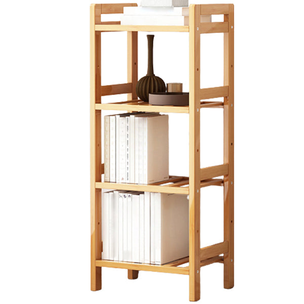 Etagere Bücherregal Bamboo Open Back Regal Bücherregal für den Studienraum