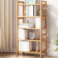 Etagere Bücherregal Bamboo Open Back Regal Bücherregal für den Studienraum