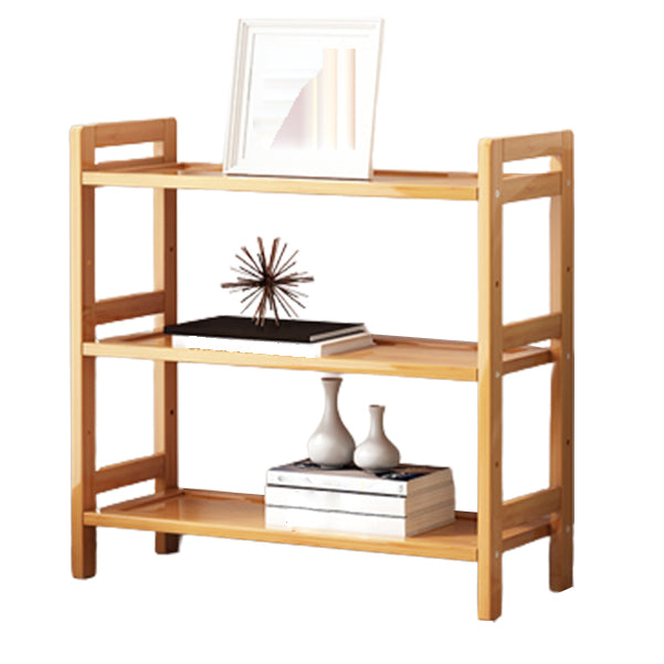 Etagere Bücherregal Bamboo Open Back Regal Bücherregal für den Studienraum