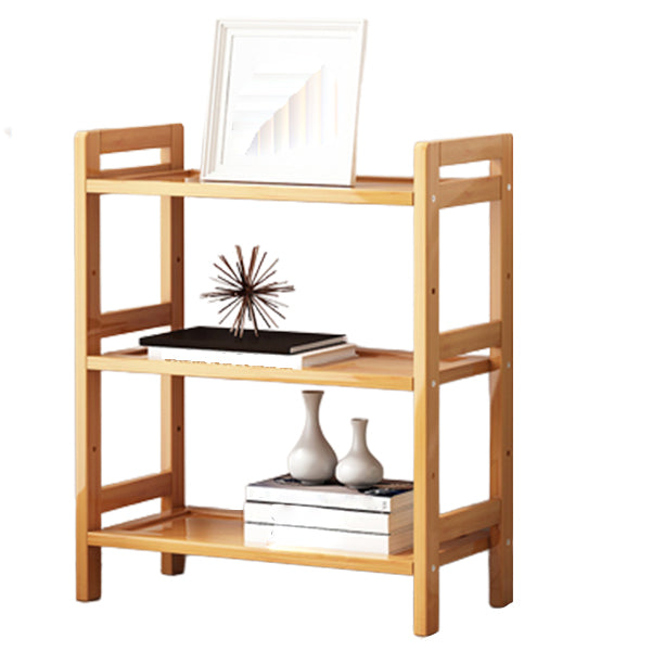 Etagere Bücherregal Bamboo Open Back Regal Bücherregal für den Studienraum