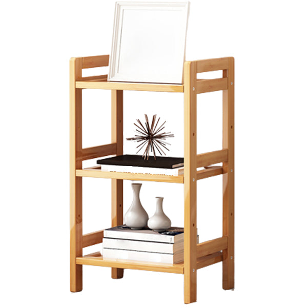 Etagere Bücherregal Bamboo Open Back Regal Bücherregal für den Studienraum