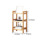 Etagere Bücherregal Bamboo Open Back Regal Bücherregal für den Studienraum