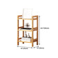 Etagere Bücherregal Bamboo Open Back Regal Bücherregal für den Studienraum
