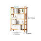 Etagere Bücherregal Bamboo Open Back Regal Bücherregal für den Studienraum