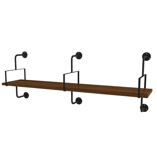 9.87"W Bookshelf Contemporary Style Wall Mounted Bookcase for Home Study Room