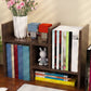 Modern Style 17.8"H Bookshelf Open Back Wood Bookcase for Home Office
