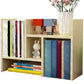 Modern Style 17.8"H Bookshelf Open Back Wood Bookcase for Home Office