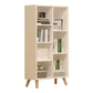 Engineered Wood Shelf Bookcase Closed Back Bookshelf for Study Room