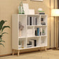 Engineered Wood Shelf Bookcase Closed Back Bookshelf for Study Room