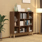 Engineered Wood Shelf Bookcase Closed Back Bookshelf for Study Room
