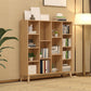 Engineered Wood Shelf Bookcase Closed Back Bookshelf for Study Room
