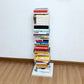 13.78"W Bookshelf Invisible Contemporary Style Bookcase for Office and Home
