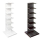 13.78"W Bookshelf Invisible Contemporary Style Bookcase for Office and Home