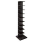 13.78"W Bookshelf Invisible Contemporary Style Bookcase for Office and Home