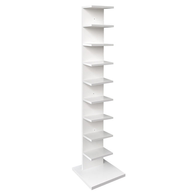 13.78"W Bookshelf Invisible Contemporary Style Bookcase for Office and Home