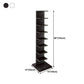 13.78"W Bookshelf Invisible Contemporary Style Bookcase for Office and Home