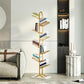 9.49"W Bookshelf Invisible Contemporary Style Bookcase for Office Home