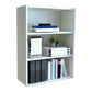 Modern Style Bookshelf Closed Back Wood Bookcase for Home Office