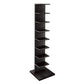 13.78"W Bookshelf Invisible Contemporary Style Bookcase for Office Home