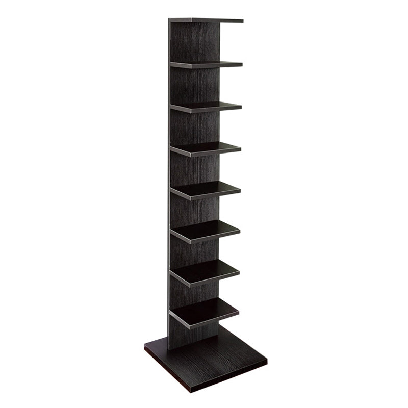 13.78"W Bookshelf Invisible Contemporary Style Bookcase for Office Home