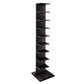 13.78"W Bookshelf Invisible Contemporary Style Bookcase for Office Home