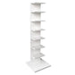 13.78"W Bookshelf Invisible Contemporary Style Bookcase for Office Home