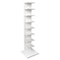 13.78"W Bookshelf Invisible Contemporary Style Bookcase for Office Home