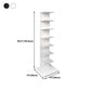 13.78"W Bookshelf Invisible Contemporary Style Bookcase for Office Home
